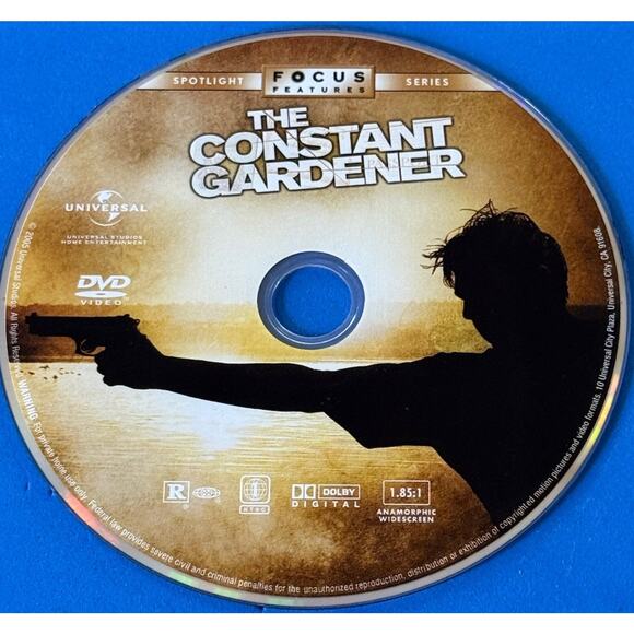 The Constant Gardener 2005 Movie 2006 Universal DVD Disc Widescreen Drama - Picture 3 of 13